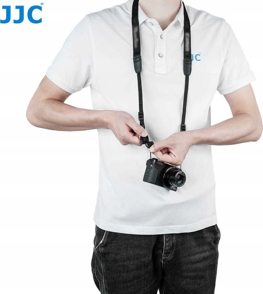 JJC dirželio adapteris su fotoaparato fiksavimo mechanizmu