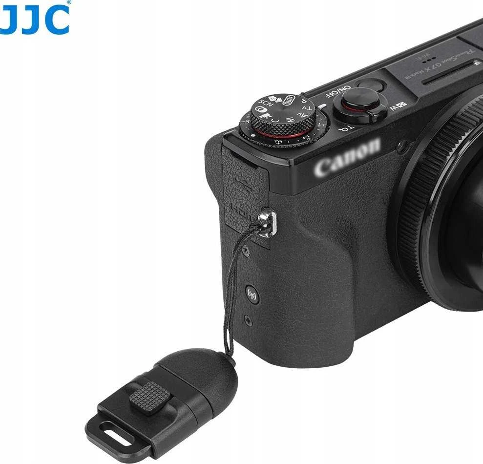 JJC 2x spaustuko laikiklio adapteris, skirtas plačiam fotoaparato dirželiui / Qrk-psk2