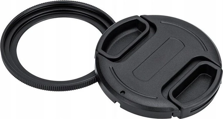 Priedas - JJC RN SR26 filtro adapteris ir objektyvo dangtelio rinkinys, 58mm, aliuminis
