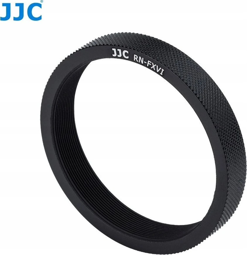 Adapteris - JJC RN FXVI 49mm filtro adapterio žiedas aliuminis juodas