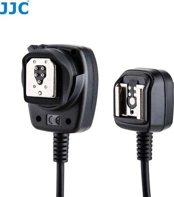 Fotoaparato priedas - JJC FC E3 Off Camera Shoe Cord (Canon OC E3, 90cm, E-TTL)