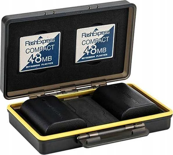 Dėklas JJC Dėklas na karty CF i baterie BC-3CF2 do wielu modeli baterii