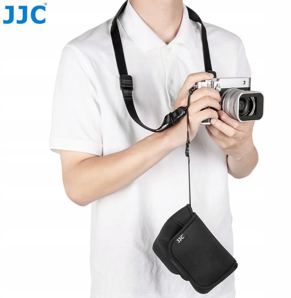 Dėklas JJC Dėklas Futerał Kabura Dėklas Neoprene do FUJIFILM FUJI GFX100RF GFX 100RF / OC-GFX Juodas
