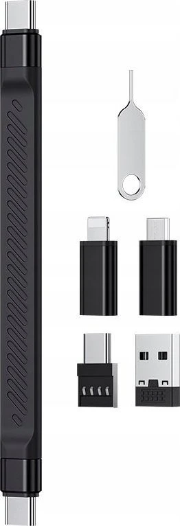 Atminties kortelė Atminties kortelių skaitytuvas - JJC MFCC 1 kortelių stotis SD/Micro SD 300 MB/s juoda