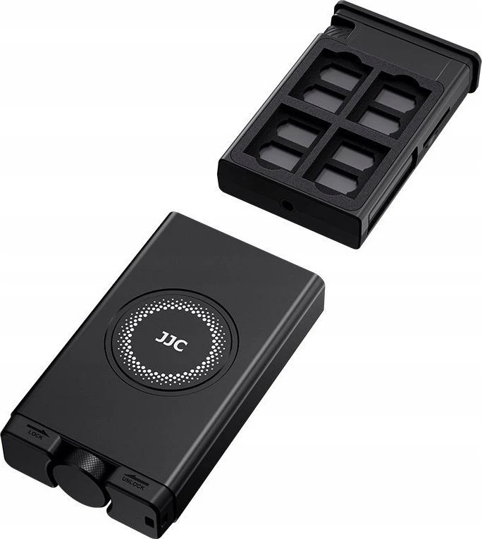 Atminties kortelė Atminties kortelių skaitytuvas - JJC MFCC 1 kortelių stotis SD/Micro SD 300 MB/s juoda