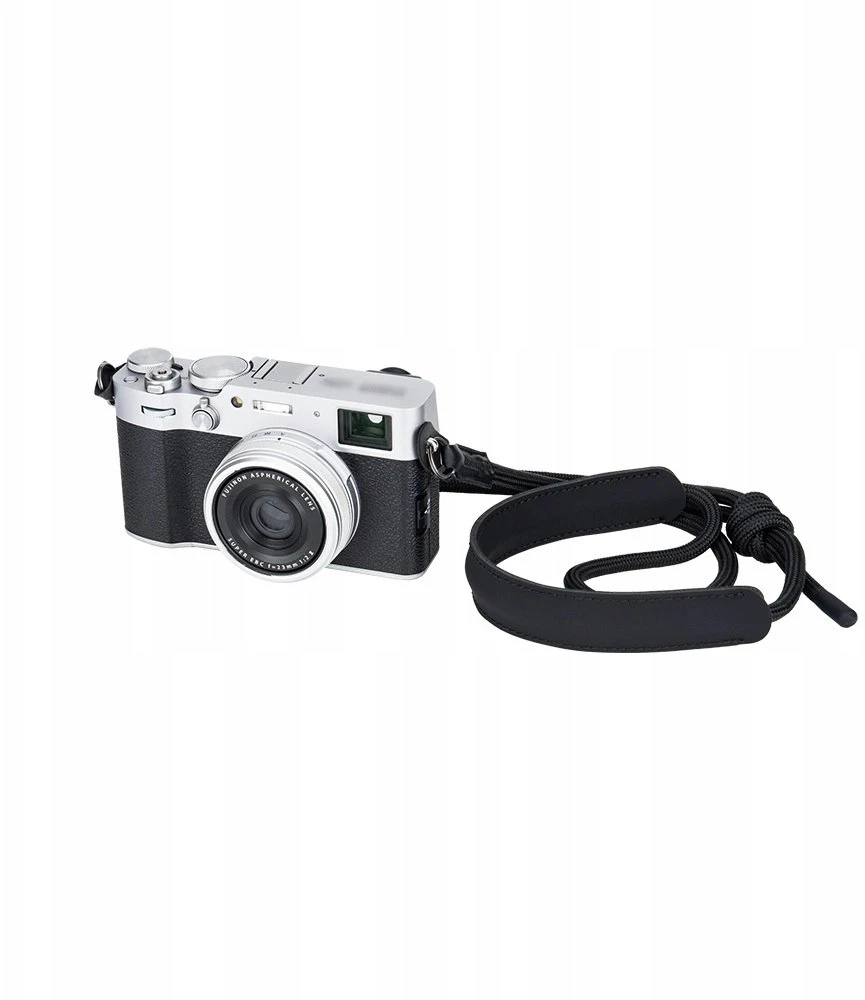 JJC kaklo dirželis retro fotoaparatams Kodak, Agfa, Leica, Fujifilm, Canon, Nikon / Cpc-b / juodas