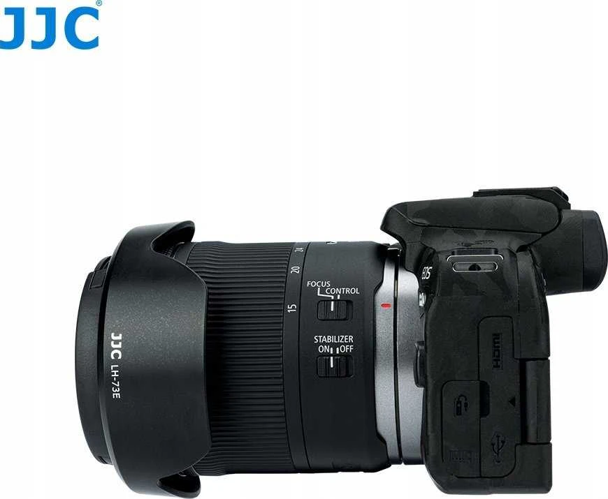 Kamera - JJC Canon EW 73E saulės skydelis matinė juoda