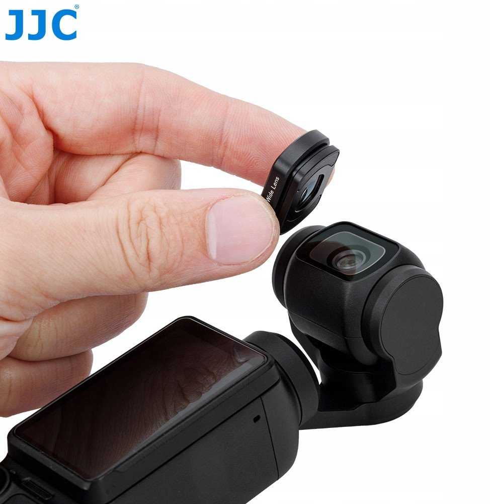 JJC Plataus kampo objektyvo filtras 0,72x plataus kampo objektyvas, skirtas DJI Osmo Pocket 3 / F-dp3wa