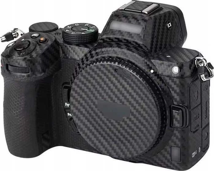 JJC fotoaparato korpuso lipdukas Apsauginė plėvelė anglies dangtelis, skirtas Nikon Z5 / Ss-z5cf
