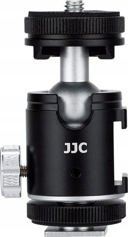 Kameros priedas - JJC BH SM1 Kamuolinis laikiklis 3.5kg talpa 360° sukimas juodas