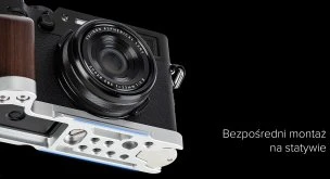 Ulanzi Fotoaparato Laikiklis - Fotopro QAL-X100VI Ergonomiškas Fujifilm X100VI/X100V Ebony/Aluminum