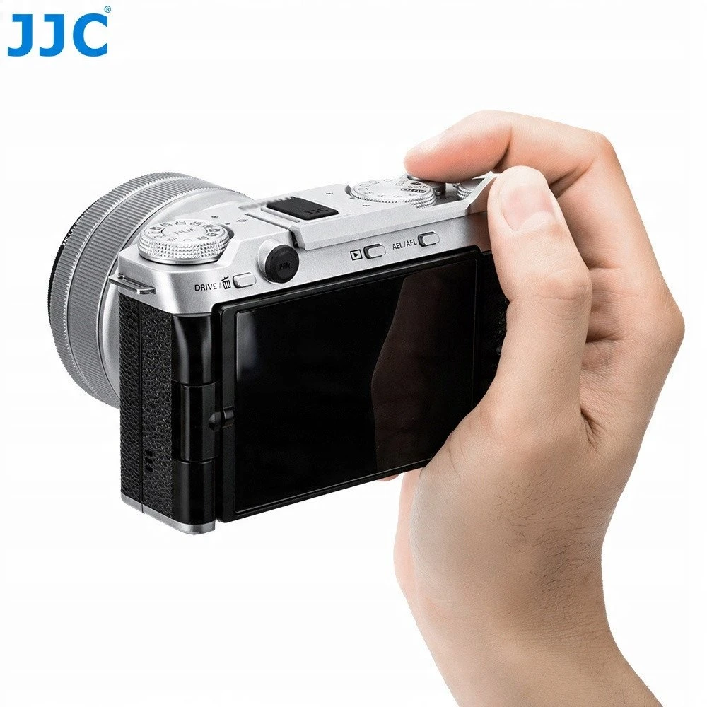 Priedas - JJC TA XM5 Thumbs Up Grip for FUJI X M5, aliuminio lydinys, sidabrinė