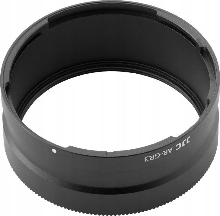 Adapteris - JJC AR GR3 objektyvo adapteris Ricoh GW 4 plataus kampo objektyvui, 49mm filtrams, juodas