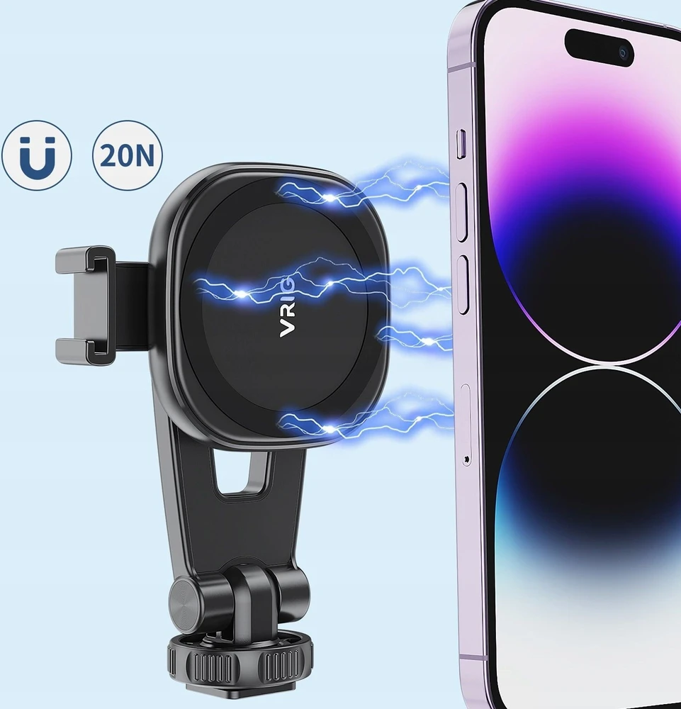 Mitoya Telefono laikiklis - VRIG MG-03 Magnetinis iPhone'ams su MagSafe, 250g apkrovos talpa