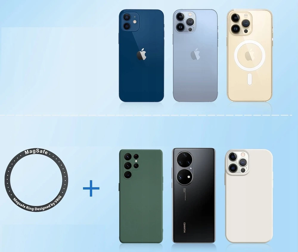 Mitoya Telefono laikiklis - VRIG MG-03 Magnetinis iPhone'ams su MagSafe, 250g apkrovos talpa
