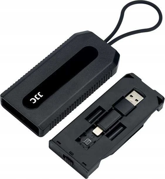 JJC USB-C laidas MCK-CS1BK su adapteriais