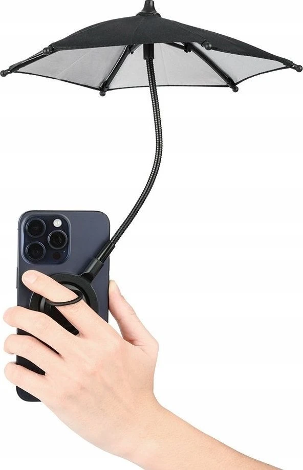 JJC mini skėtis skėtis nuo lietaus magnetas, skirtas telefono išmaniajam telefonui / SPU-1
