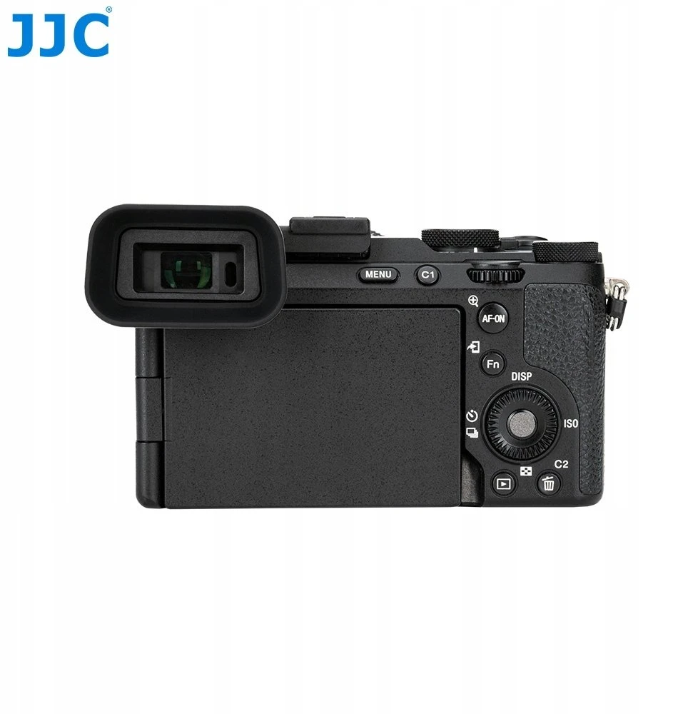 Kameros priedas - JJC ilgas akies puodelis Sony A7C II A7CR silikono juodas