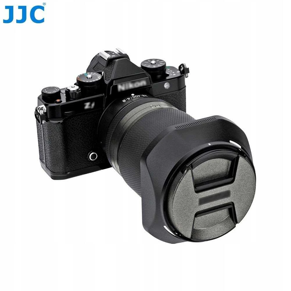 JJC Objektyvo gaubtas Hb-114 tipo, skirtas „Nikon Nikkor Z 28-400mm / 24-120mm / Lh-hb114“