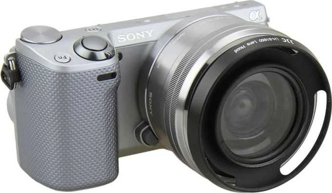JJC Objektyvo gaubtas Sony E Pz 16-50mm / Samsung 20-50mm / Nikon | Nikkor 10mm F/2.8 – metalinis