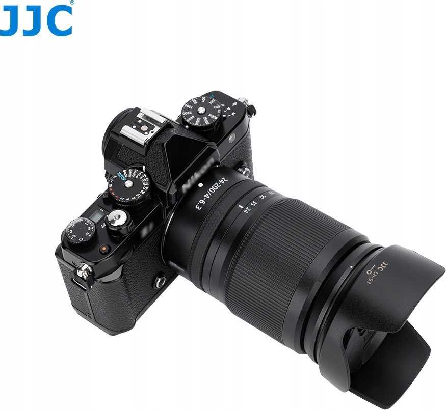 JJC Osłona Tulipan Typu Hb-93 Hb93 Obiektyw Nikon Nikkor Z 24-200mm F/4-6.3 Vr / Lh-93