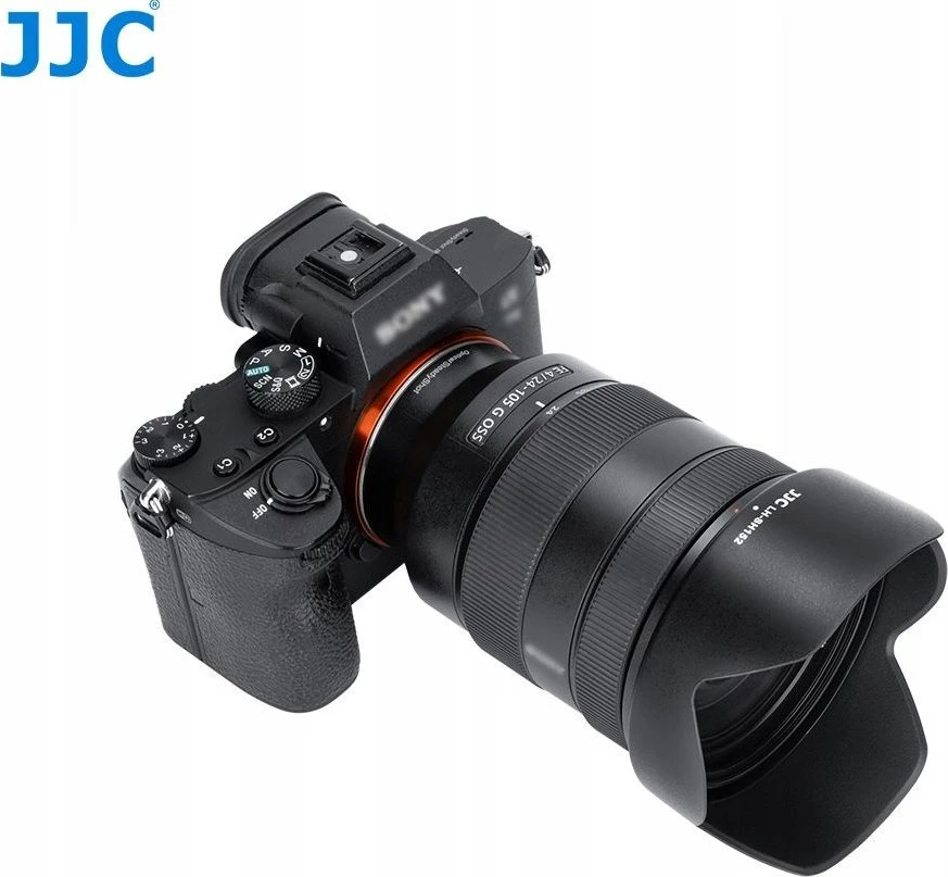 JJC objektyvo gaubto tulpių tipas ALC-SH152, skirtas Sony FE 24-105mm F4 G OSS / LH-SH152