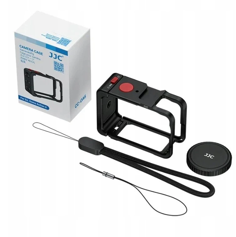 JJC Ramka Obudowa Frame Mount Camera Cage Do Dji Osmo Action 6 / Action6 / Metal / Cc-oa6