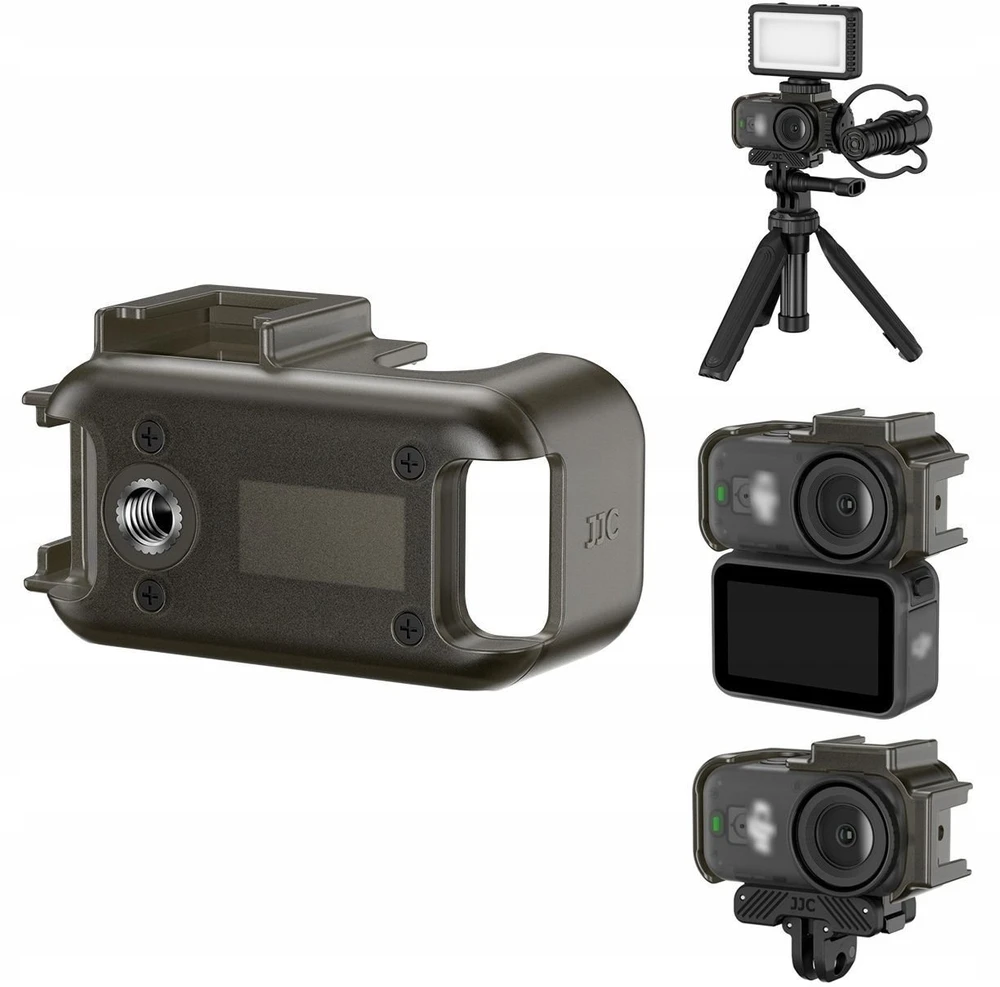 Kameros dėklas - JJC PC NANO apsauginis dėklas DJI Osmo Nano, su šaltomis batų jungtimis ir nykščio skylėmis