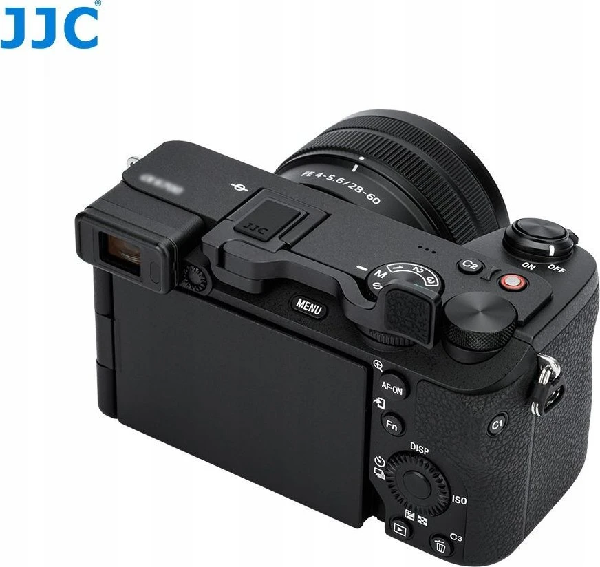 Kameros priedas - JJC TA A6700 Thumbs Up Grip (Sony A6700, aliuminis, silikono pagalvėlė, juoda)