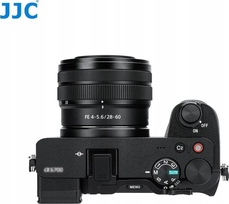 Kameros priedas - JJC TA A6700 Thumbs Up Grip (Sony A6700, aliuminis, silikono pagalvėlė, juoda)