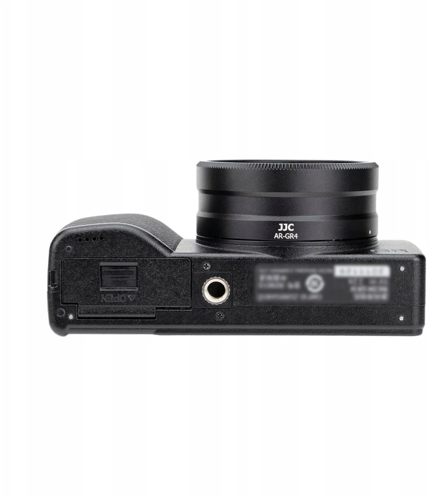 Objektyvas Adapteris - JJC AR GR4 Objektyvo Adapteris Ricoh GW 4 Plataus Kampo Objektyvui, Aliuminio Lydinys, Juodas