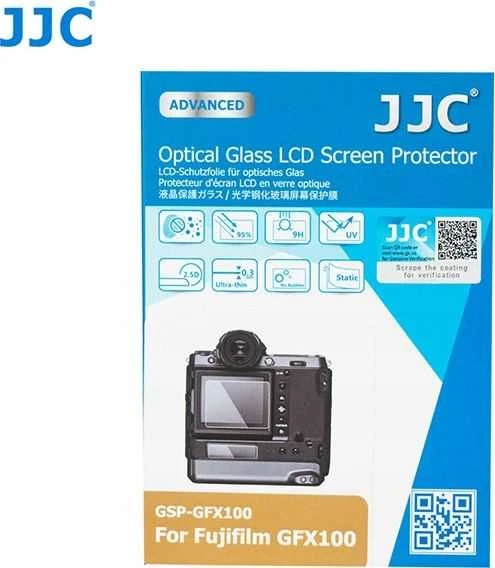 JJC stiklo apsauga LCD ekranui Fuji Fujifilm Gfx100