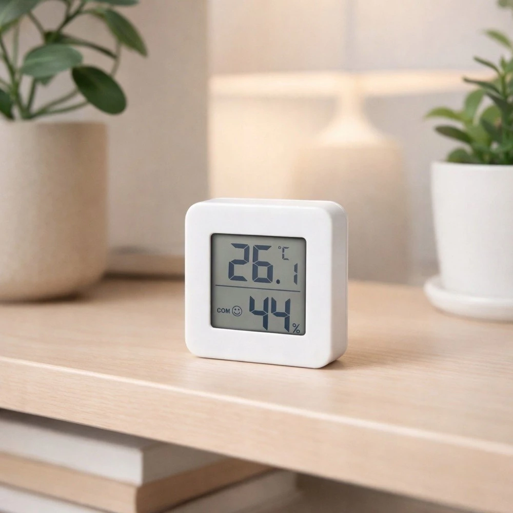 JJC Termometras Higrometras Skaitmeninis 2in1 Namams Aiškus Ekranas 0-45°C / JJC / DH-1