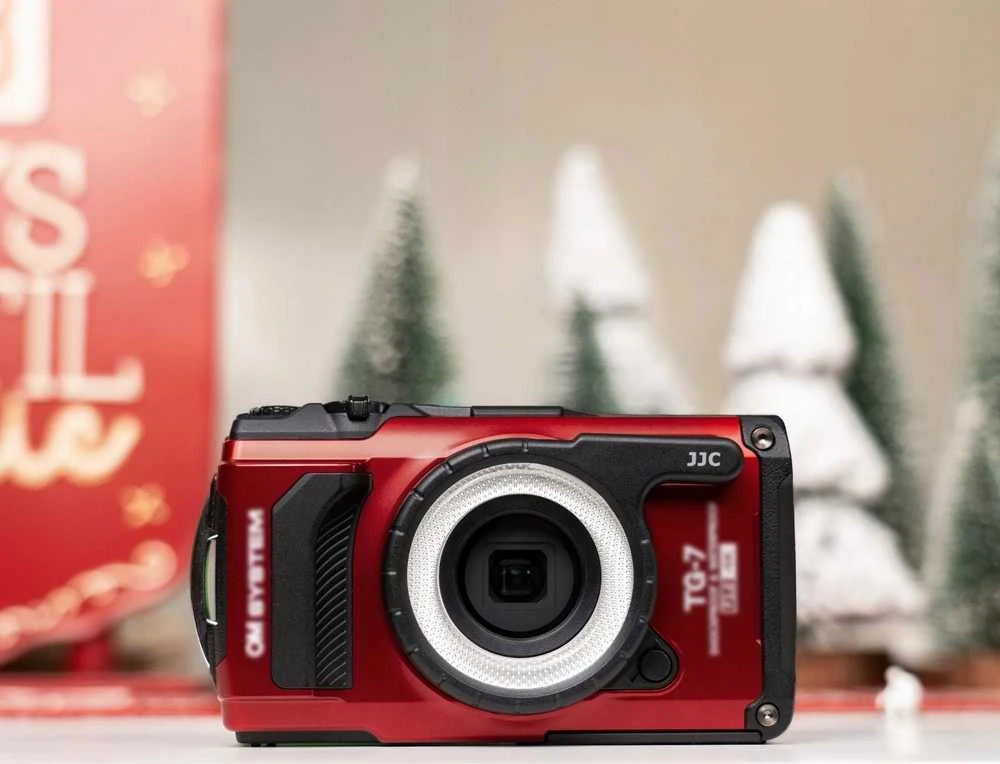 JJC žiedinė lemputė makro žiedinė lemputė su lempos blykste Olympus Tg-7 Tg-6 Tg-5 Tg-4 Tg-3 Tg-2 / Mrl-tg1