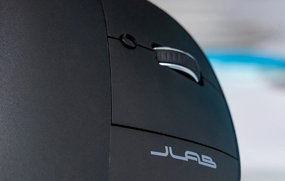 Pelė JLab Audio JBUDS ERGONOMIC Pionowa Juodas (IEUMJBERGORBLK82)