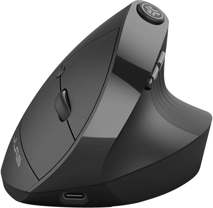 Pelė JLab Audio JBUDS ERGONOMIC Pionowa Juodas (IEUMJBERGORBLK82)