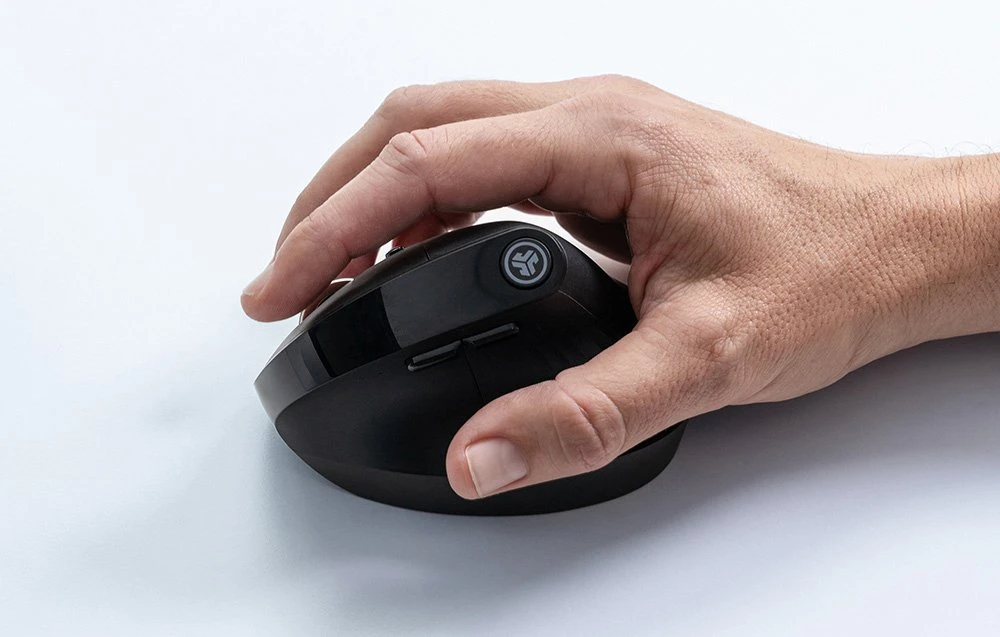Pelė JLab Audio JBUDS ERGONOMIC Pionowa Juodas (IEUMJBERGORBLK82)
