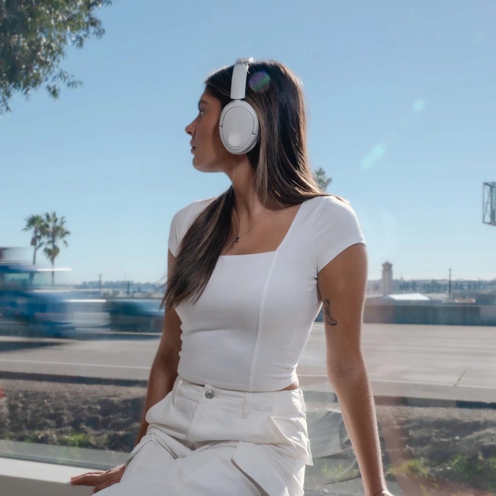 Ausinės JLab Audio JBuds Lux ANC Baltas (HBJLUXANCWHT20WEB)