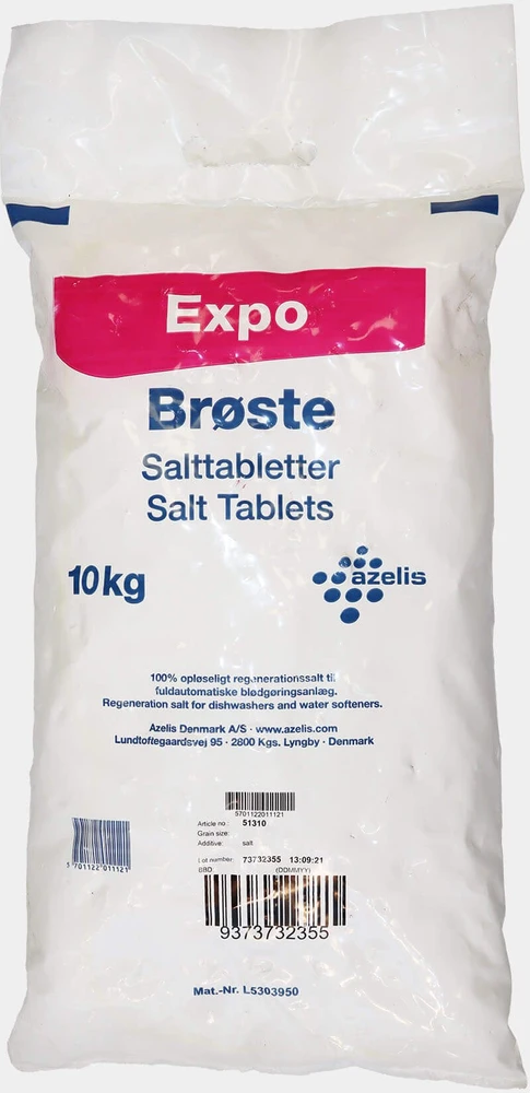 Øvrige JMC Adventure Salttabletter t/opvaskemaskiner 10kg Hvid