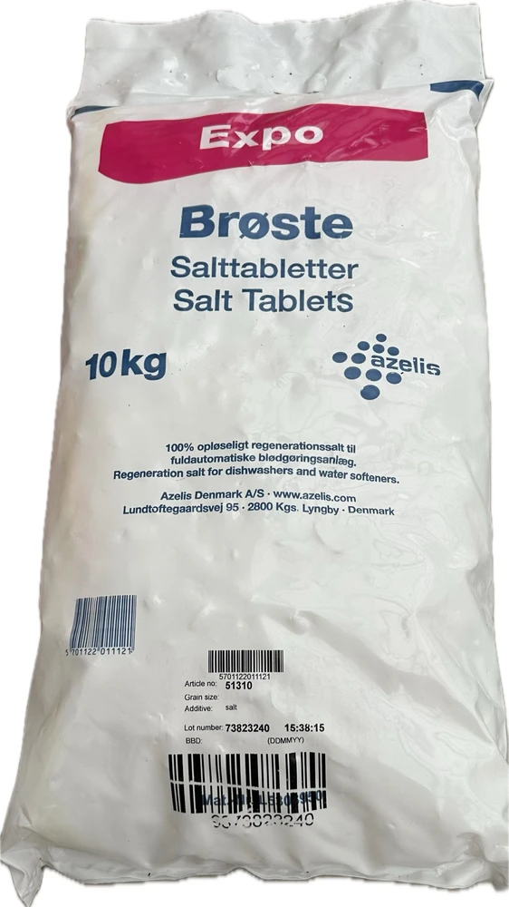 Øvrige JMC Adventure Salttabletter t/opvaskemaskiner 10kg Hvid