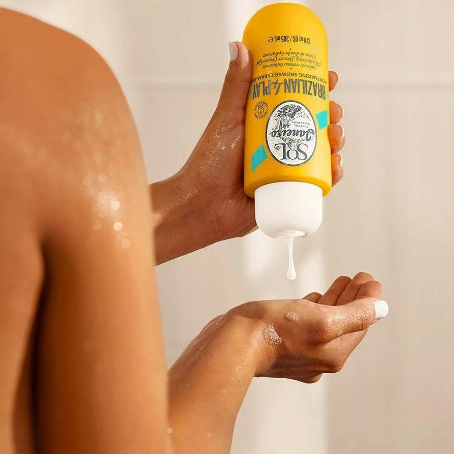 Sol De Janeiro Brazilian 4 Play Moisturizing Shower Kreminis drėkinantis dušo kremas – gelis, 385 ml