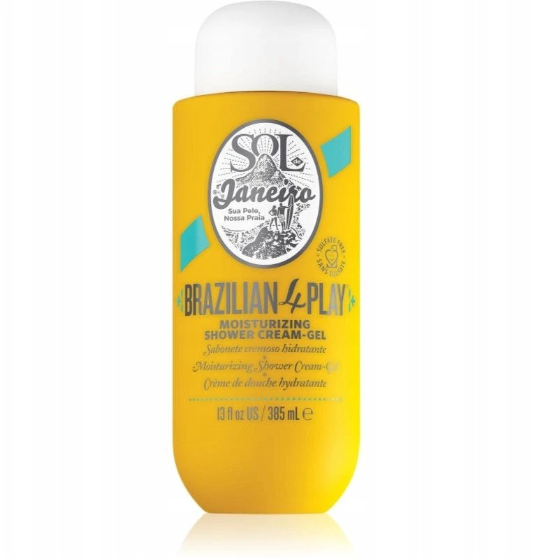 Sol De Janeiro Brazilian 4 Play Moisturizing Shower Kreminis drėkinantis dušo kremas – gelis, 385 ml