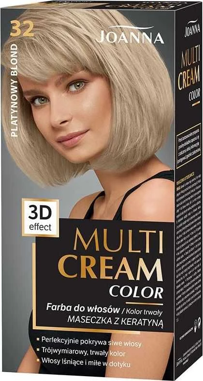 Joanna Multi kreminis Color 32 Platinum Skirtas šviesiems plaukams