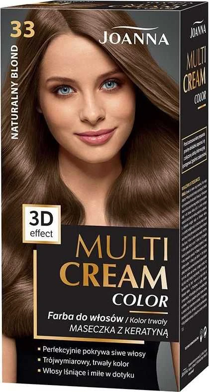 Joanna Multi kreminis Color 33 Natural Skirtas šviesiems plaukams