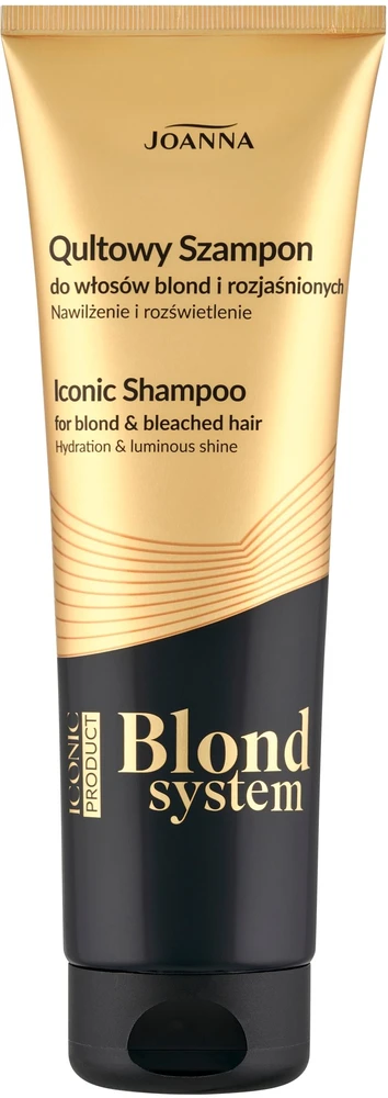 Joanna „Blond System Qualt“ šampūnas šviesiems ir šviesintiems plaukams 260 ml