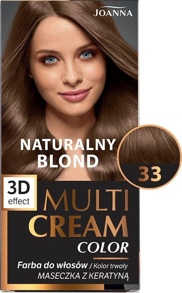 Joanna Multi Cream Color 33 plaukų dažų pakuotė
