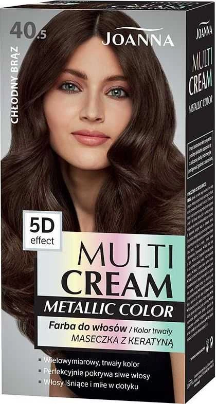 Joanna Multi kreminis metalinė spalva 40.5 Cool Brown