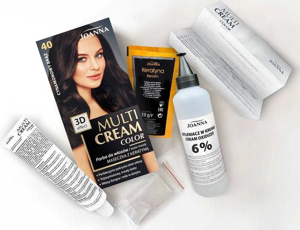 Joanna Multi Cream Color plaukų dažų 40 rinkinys