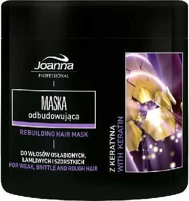 Joanna Professional Keratin plaukų kaukės pakuotė 500g