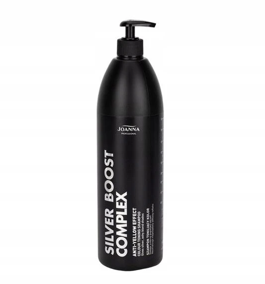 Joanna Professional Tonuojantis plaukų šampūnas „Sidabrinis Boost Complex“, 1000 g